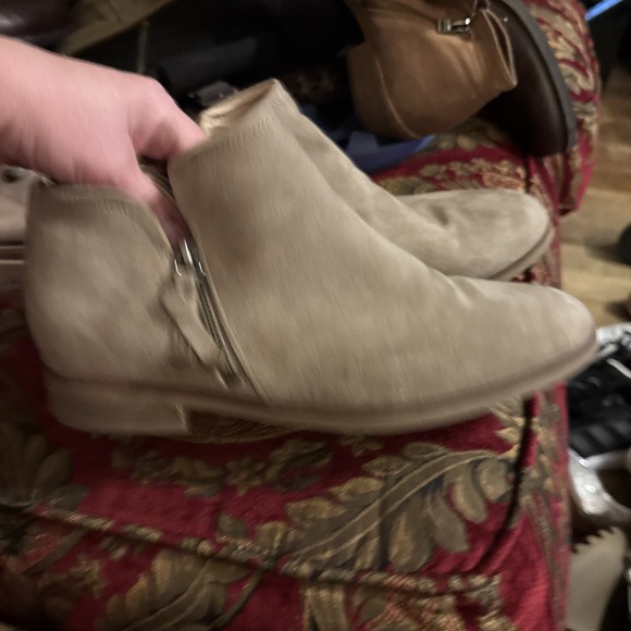 Dr. Scholl's Shoes Womens Astir Beige Booties Shoes Size 10 - Picture 4 of 7